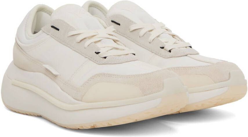 Y-3 White Ajatu Run Sneakers