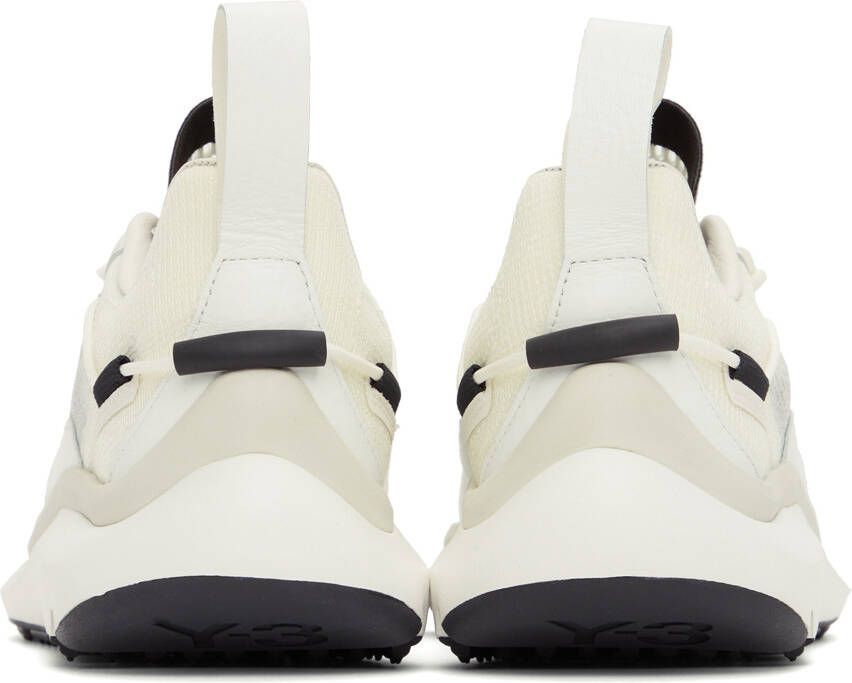 Y-3 White & Black Shiku Run Sneakers