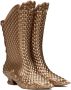 Y Project Gold Melissa Edition Court Boots - Thumbnail 4