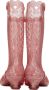 Y Project Pink Melissa Edition Court Boots - Thumbnail 2