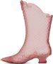 Y Project Pink Melissa Edition Court Boots - Thumbnail 3