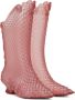Y Project Pink Melissa Edition Court Boots - Thumbnail 4