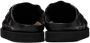 Y's Black Quilted Slippers - Thumbnail 2