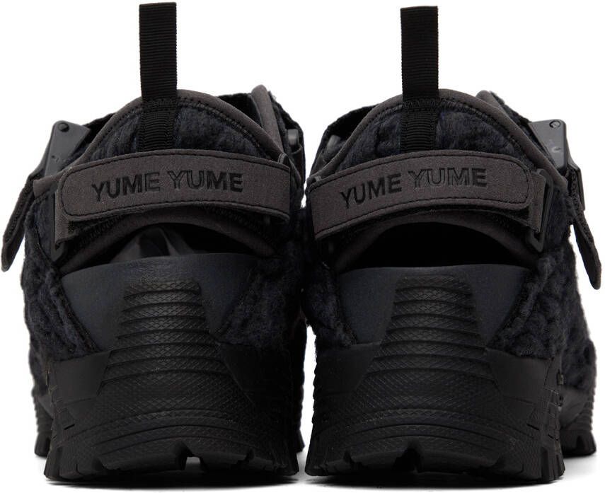 YUME Black Hiking Sneakers