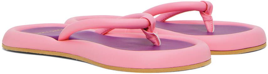 YUME Pink Eight Flip Flops