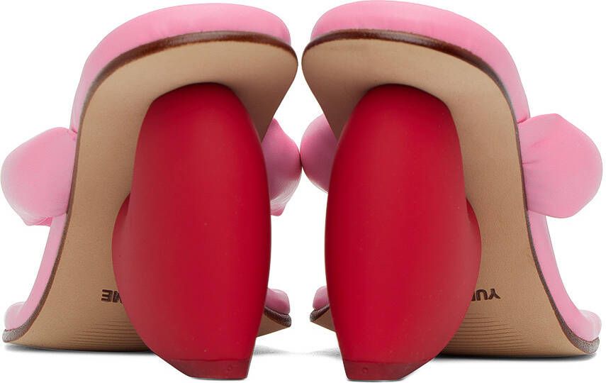 YUME Pink Love Heeled Sandals