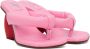 YUME Pink Love Heeled Sandals - Thumbnail 4