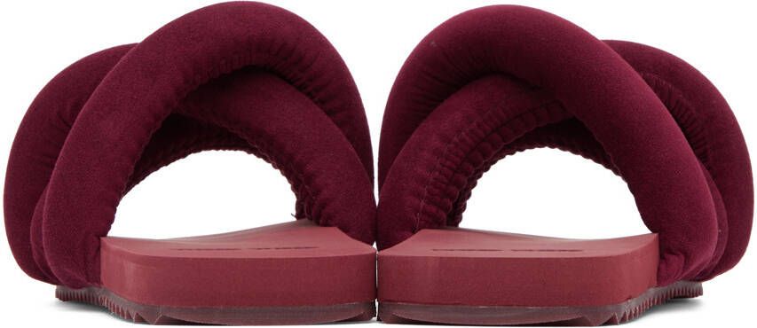 YUME SSENSE Exclusive Red Tyre Slides