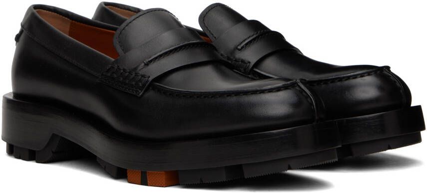 ZEGNA Black Udine Loafers