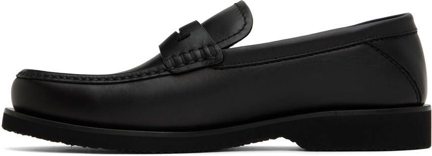 ZEGNA Black X-Lite Loafers