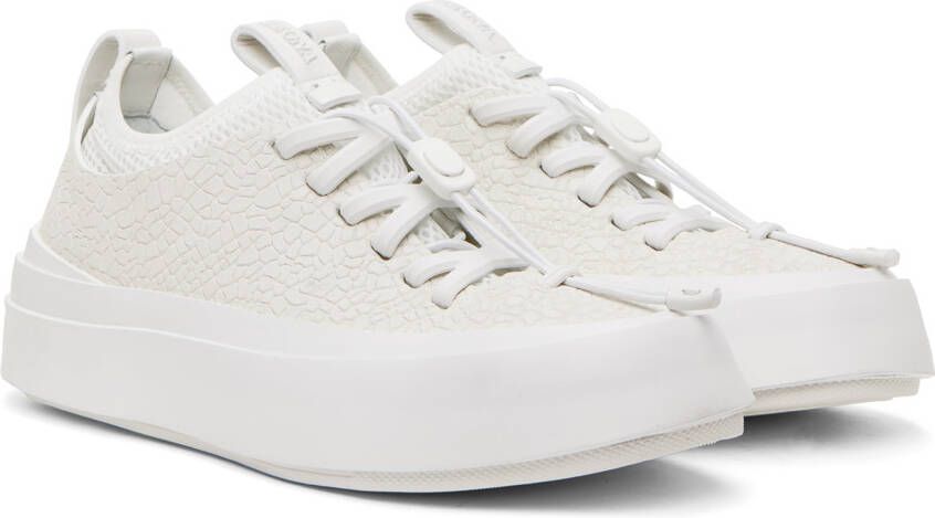 ZEGNA White MRBAILEY Edition Triple Stitch Sneakers