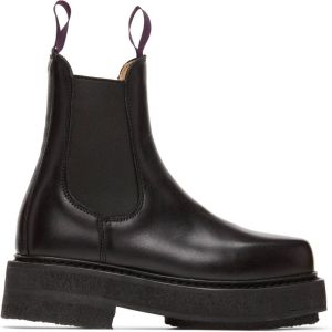Eytys Black Ortega Chelsea Boots