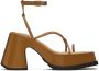 Eytys Brown Olympia Heeled Sandals - Thumbnail 1