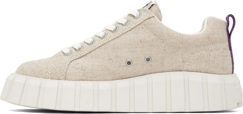 Eytys Beige Odessa Sneakers - Picture 3