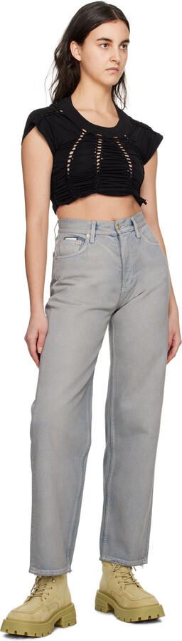 Eytys Tan Tribeca Lace-Up Boots - Picture 4