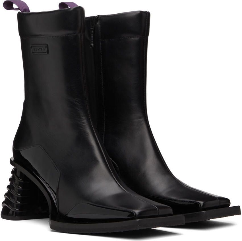 Eytys Black Gaia zip-Up Boots - Picture 2