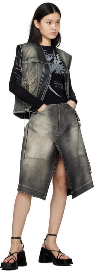 Eytys Black Olympia Heeled Sandals - Picture 4