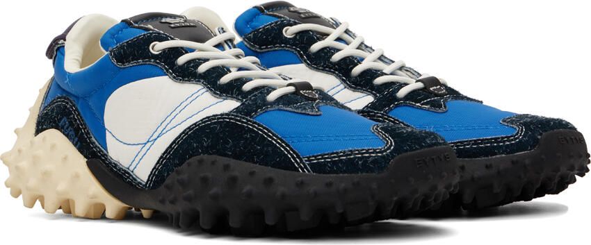 Eytys Blue & White Fugu Sneakers - Picture 2