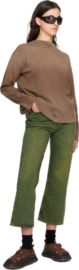 Eytys Brown Oasis Loafers - Picture 4