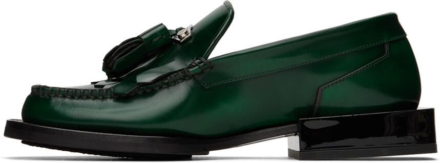 Eytys Green Rio Loafers - Picture 3