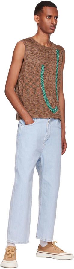 Eytys Orange Laguna Low-Top Sneakers - Picture 4