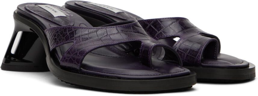 Eytys Purple Ava Heeled Sandals - Picture 3
