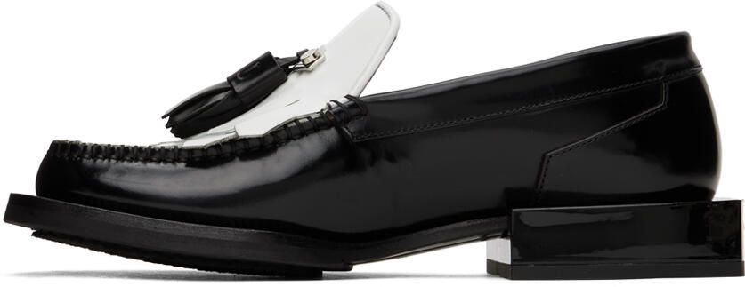 Eytys White & Black Rio Loafers - Picture 3