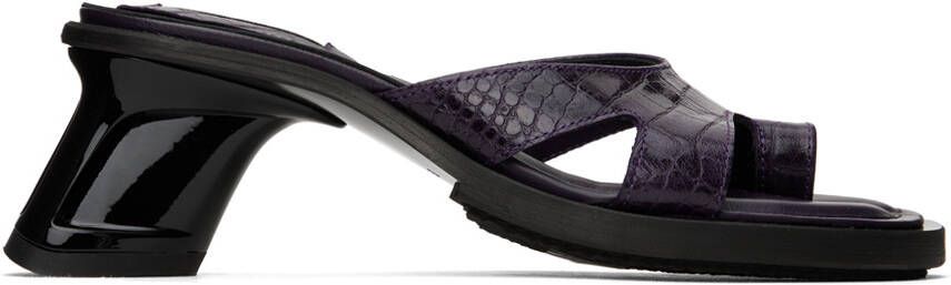 Eytys Purple Ava Heeled Sandals