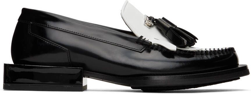 Eytys White & Black Rio Loafers