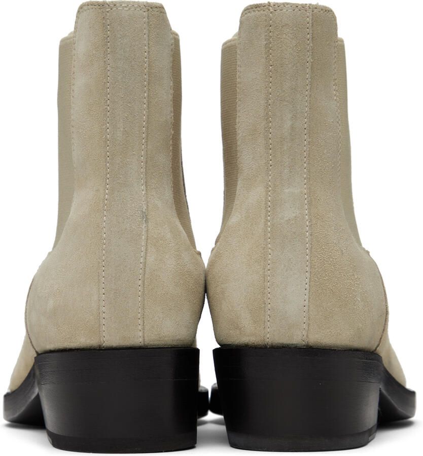 Fear of God Beige Slip-On Boots