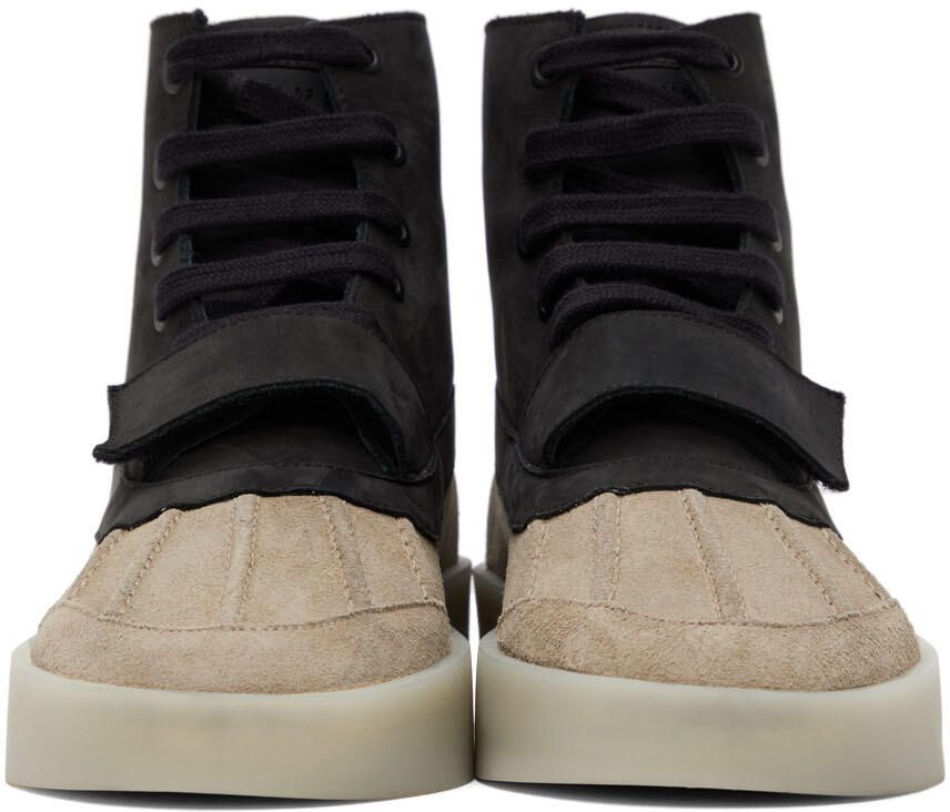 Fear of God Black & Taupe Duck Boots - Picture 2