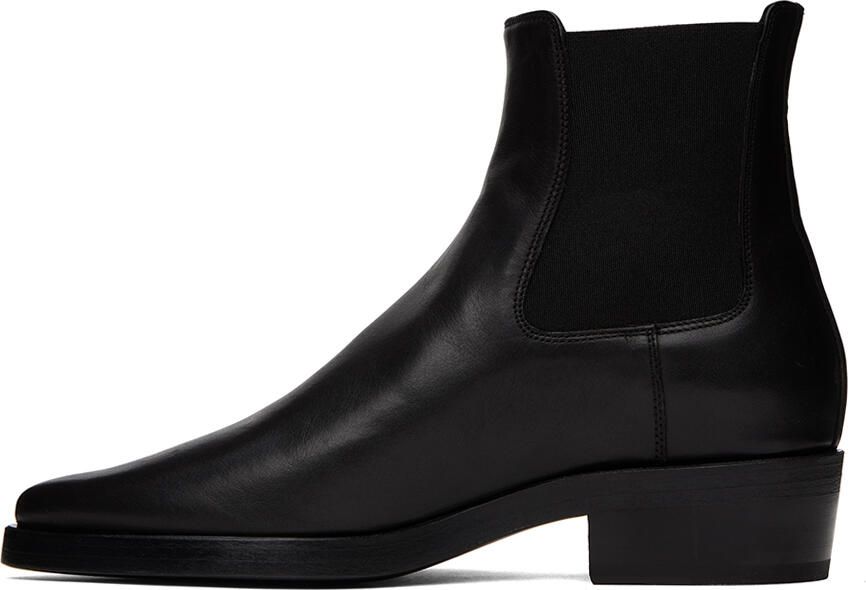 Fear of God Black Cowboy Chelsea Boots - Picture 3