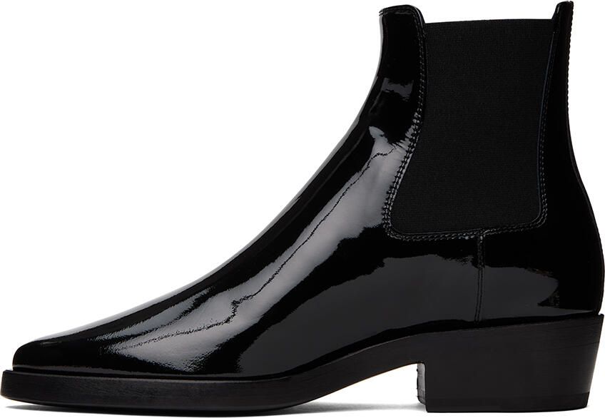 Fear of God Black Cowboy Chelsea Boots - Picture 3