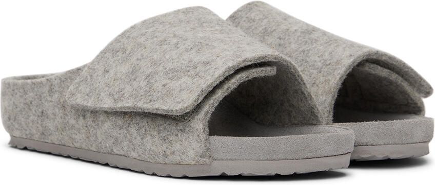 Fear of God Kids Gray Birkenstock Edition Los Feliz Sandals - Picture 2