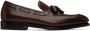 Ferragamo Brown Gesico Loafers - Thumbnail 1