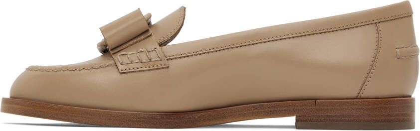 Ferragamo Beige Viva Loafers - Picture 4