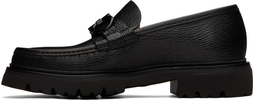 Ferragamo Black Bleecker Loafers - Picture 3