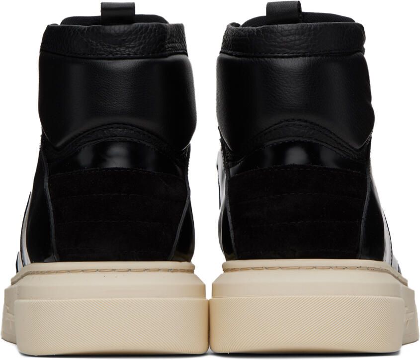 Ferragamo Black Cassio Sneakers
