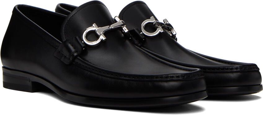 Ferragamo Black Chris Loafers - Picture 2
