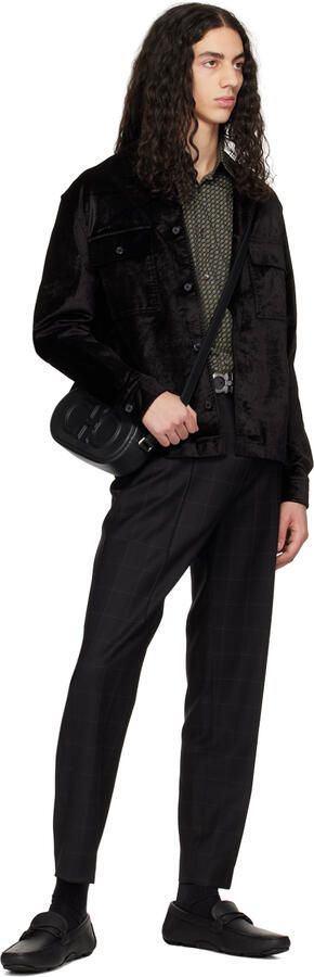 Ferragamo Black Driver Loafers - Picture 3