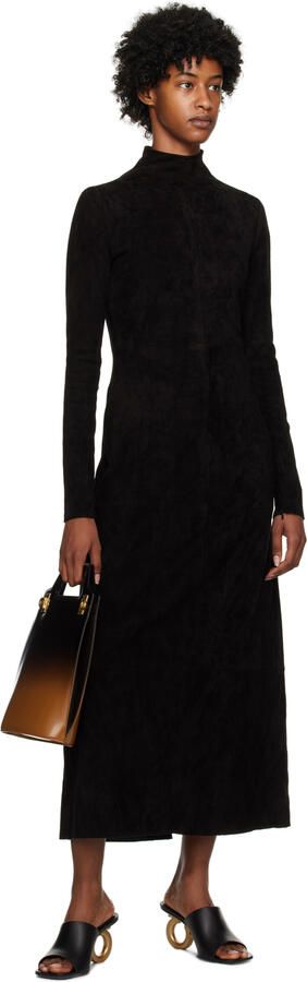 Ferragamo Black Elina Heeled Sandals - Picture 4