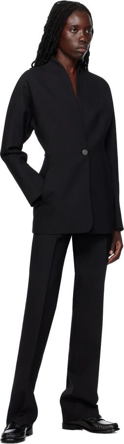 Ferragamo Black Embossed Loafers - Picture 4