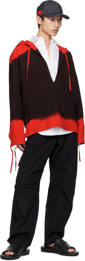 Ferragamo Black Embossed Sandals - Picture 4