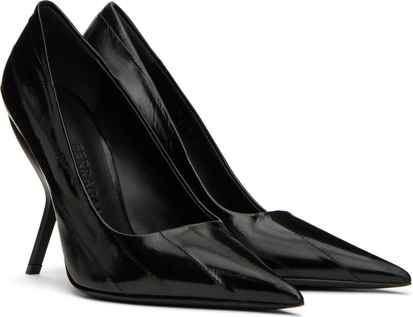 Ferragamo Black Eva Heel - Picture 2