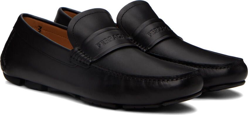 Ferragamo Black Felix Loafers - Picture 2