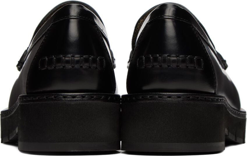 Ferragamo Black Gancini Loafers - Picture 5