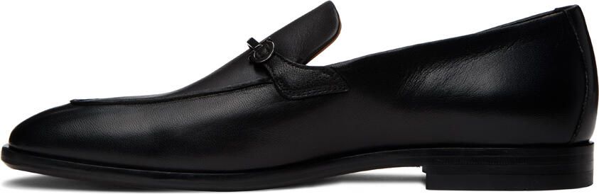 Ferragamo Black Gancini Loafers - Picture 4