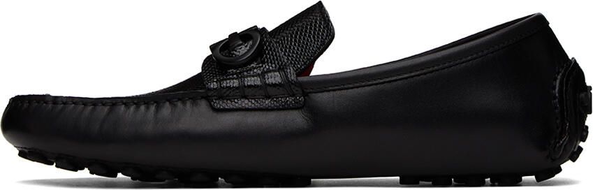 Ferragamo Black Grazioso Loafers - Picture 4