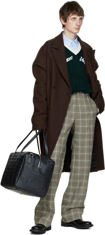 Salvatore Ferragamo Black Leather Chelsea Boots - Picture 4