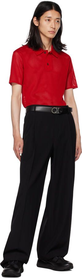 Ferragamo Black Leonida Sneakers - Picture 4